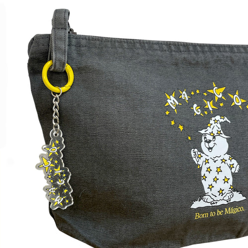 MÁGICO - "Born to Be" Washed Pouch (Black)