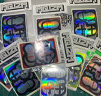MQ - Holographic eggshell sticker pack