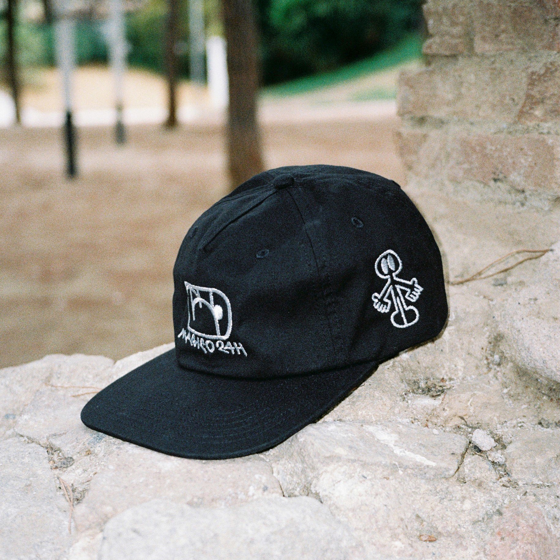 MÁGICO X Zombra - Snapback hat (Black/Silver)