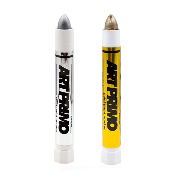 Art Primo - Solid Paint marker (Silver and Gold)