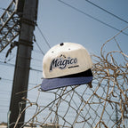 MÁGICO - "Worldwide Players" 90's Snapback (Navy)