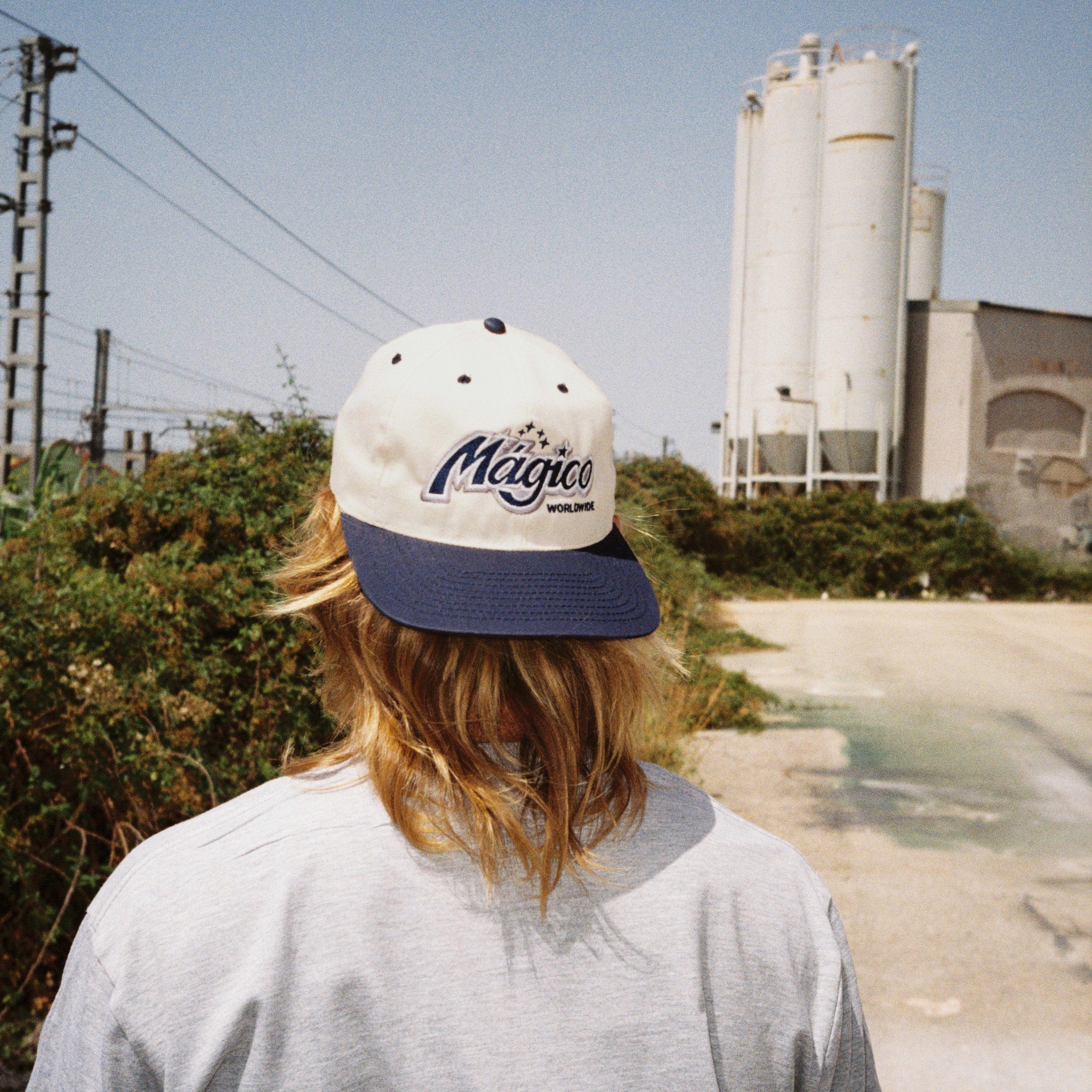 MÁGICO - "Worldwide Players" 90's Snapback (Navy)