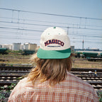MÁGICO - "Worldwide Players" 90's Snapback (Green)