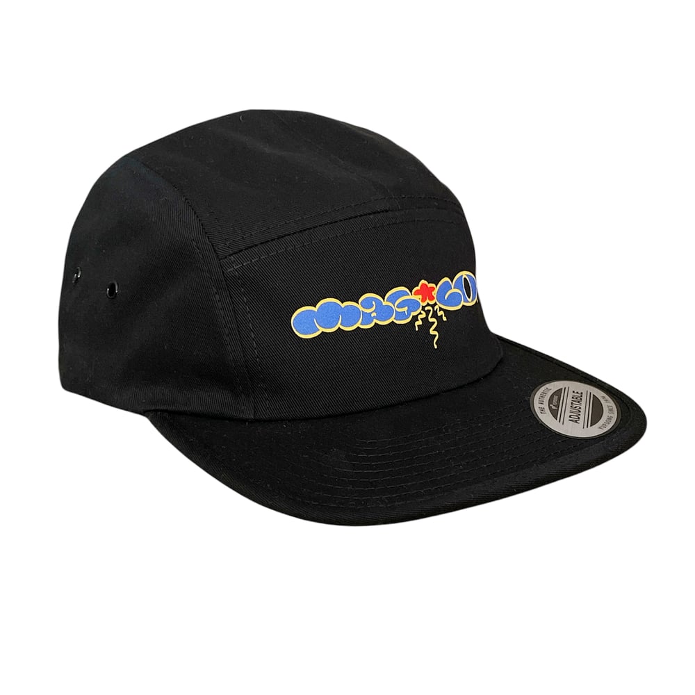 MÁGICO - "Clouds" 5panel hat (Black)