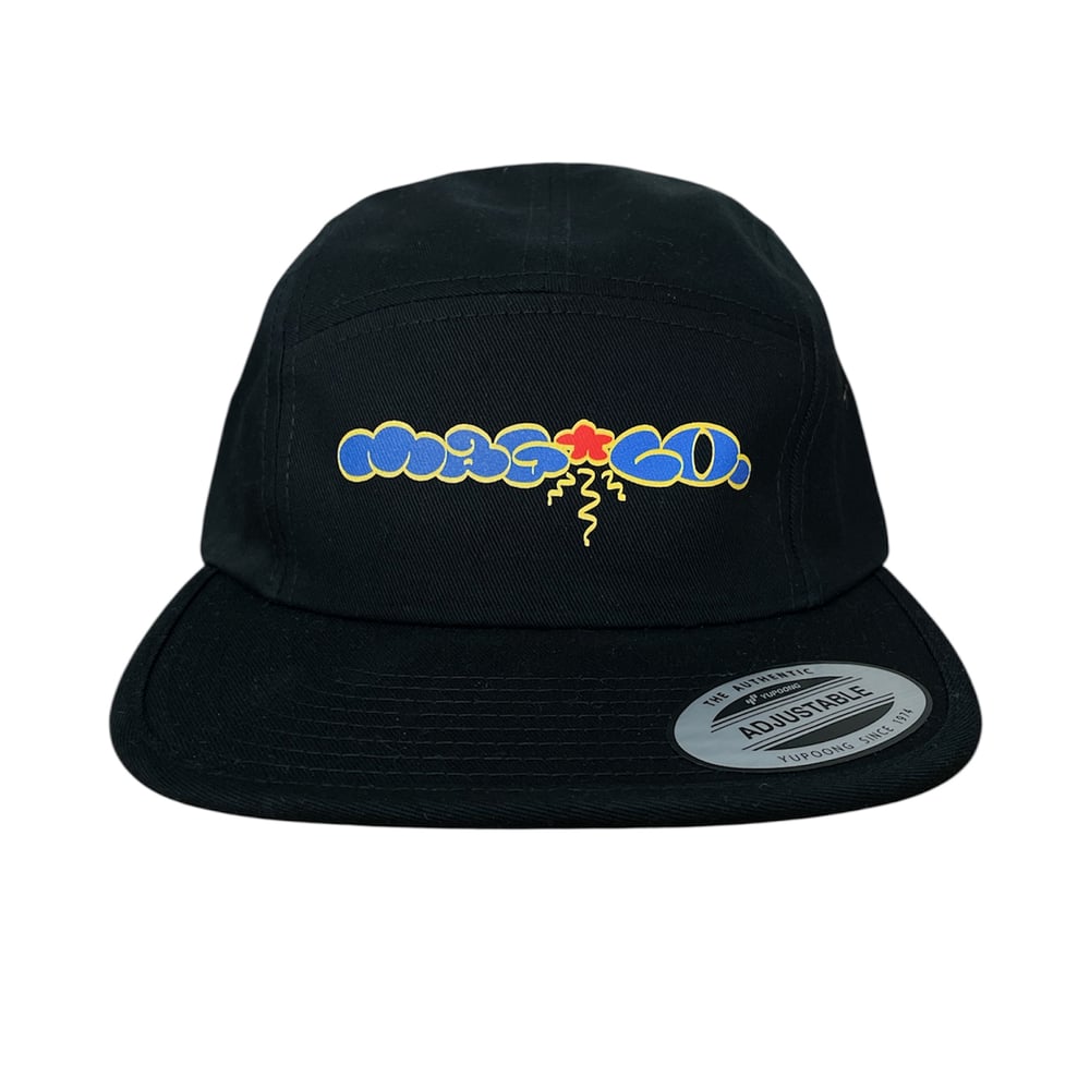 MÁGICO - "Clouds" 5panel hat (Black)