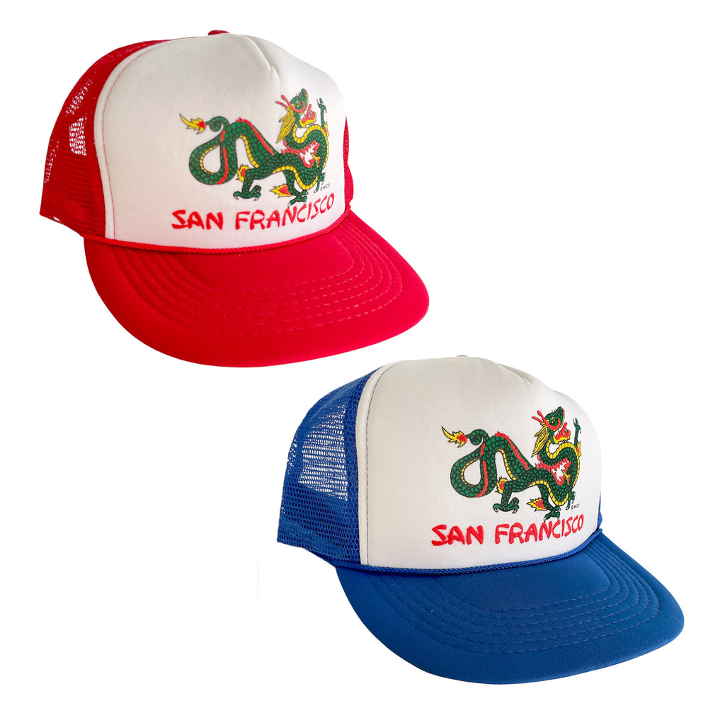 Vintage 80's "Chinatown" San Francisco - Trucker hat
