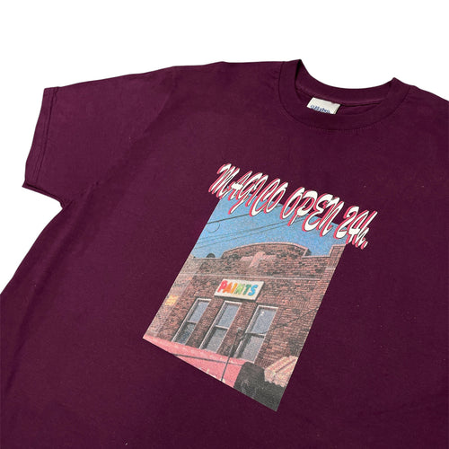 MÁGICO - "Paints Shop" T-shirt (Burgundy)