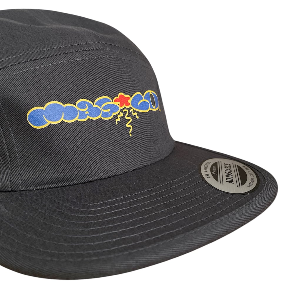 MÁGICO - "Clouds" 5panel hat (Graphite)