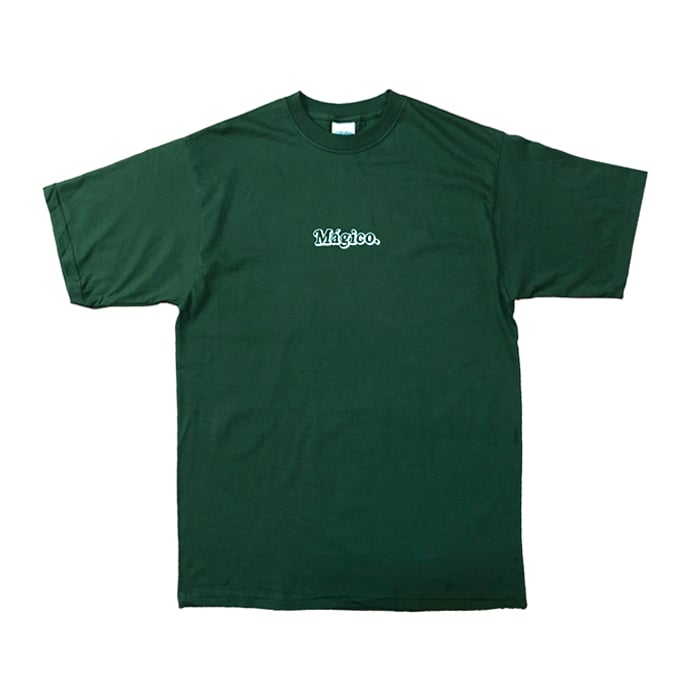 MÁGICO - "Only 4 good people" Tee (Bottle Green)