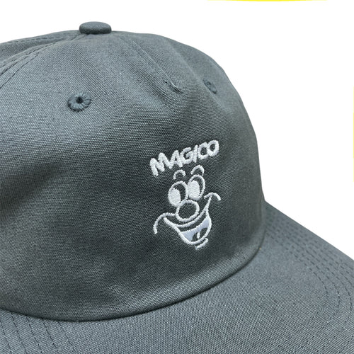 MÁGICO - "Smiles Delivered" Snapback (Gray/White)