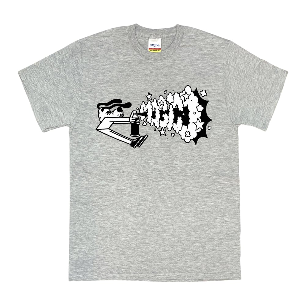 MÁGICO X Max Solca - "Spray" tee (Sport grey)