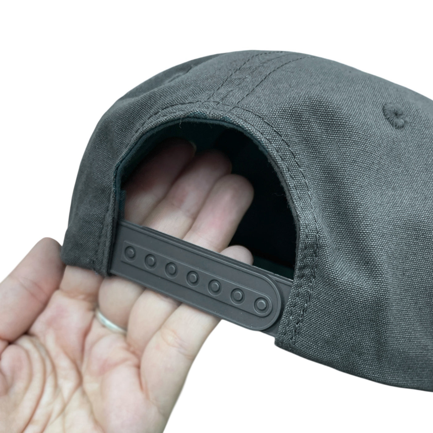 MÁGICO - "Smiles Delivered" Snapback (Gray/White)