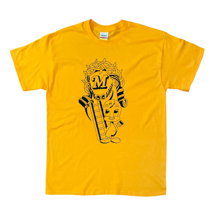 MÁGICO x Cooly Tattoo - "Tweety" t-shirt (Gold)