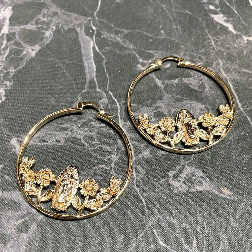 Guadalupe Gold plated earrings