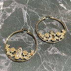 Guadalupe Gold plated earrings
