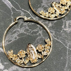 Guadalupe Gold plated earrings