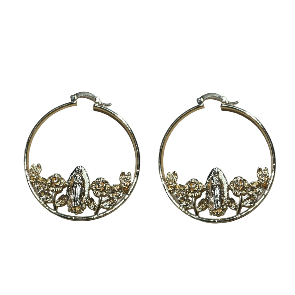 Guadalupe Gold plated earrings