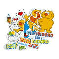 Vintage 90's Heathcliff (Isidoro in Spain) Sticker pack