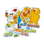 Vintage 90's Heathcliff (Isidoro in Spain) Sticker pack