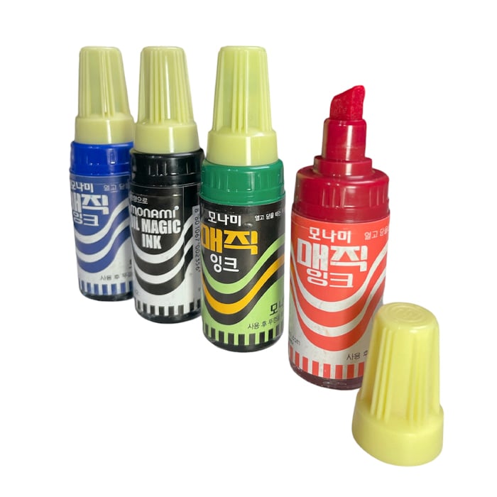 Monami oil magic ink - South Korea