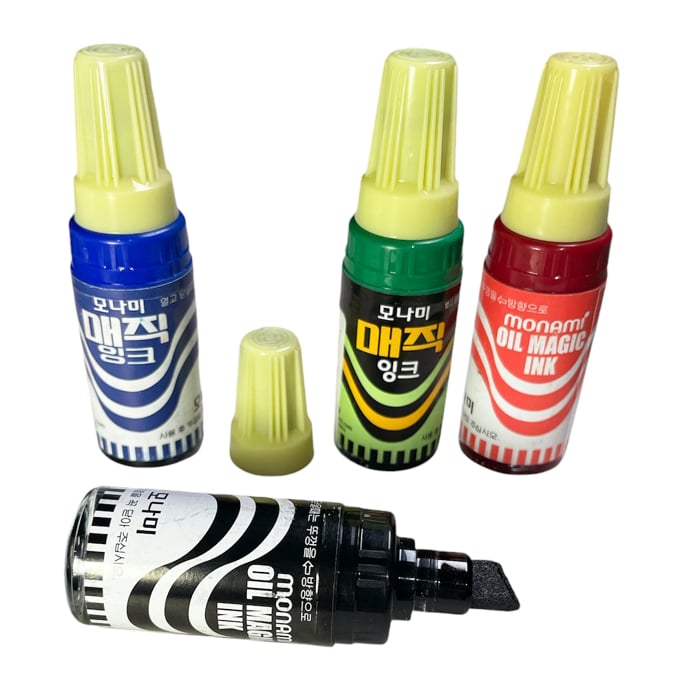 Monami oil magic ink - South Korea