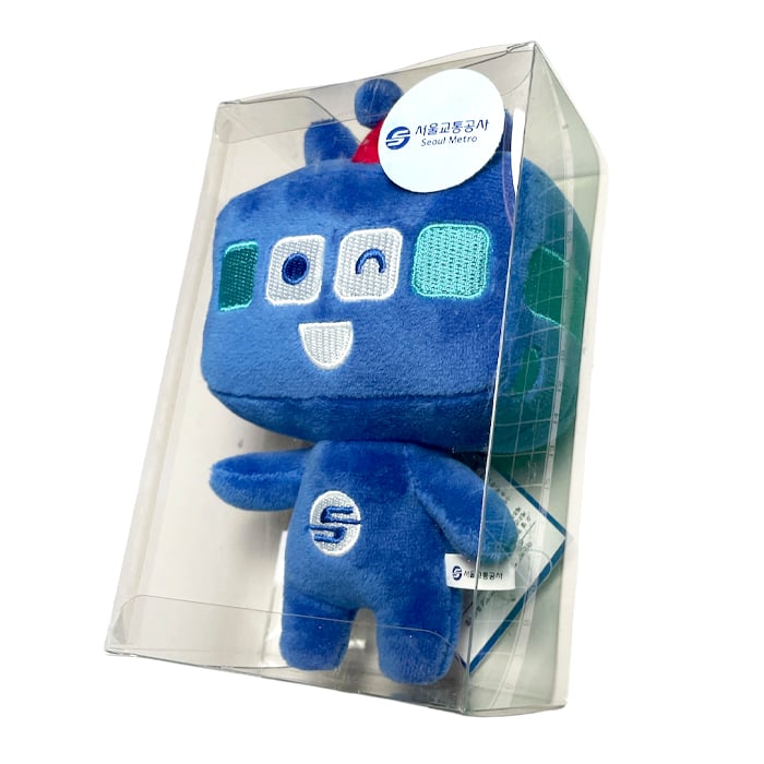 Seoul metro "Ddota" mascot - South Korea fluffy toy