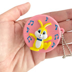 Vintage Japan Pyon-Chan - Showa Retro Keychain