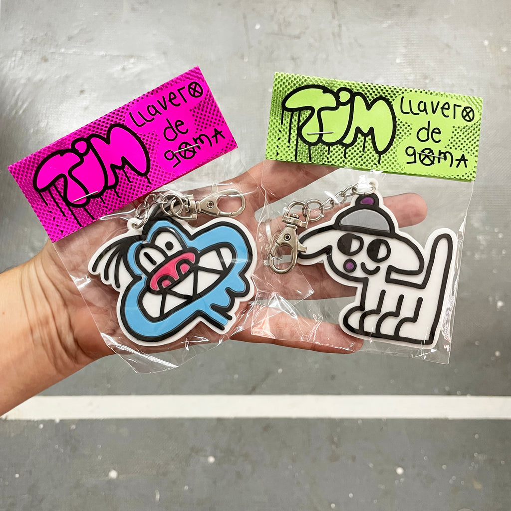 Tim Roto - Rubber Keychain