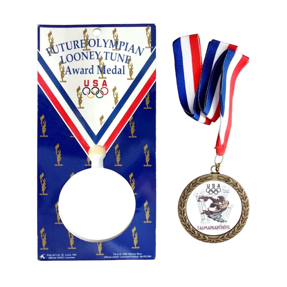 Vintage 1995 Looney Tunes - Award medal USA