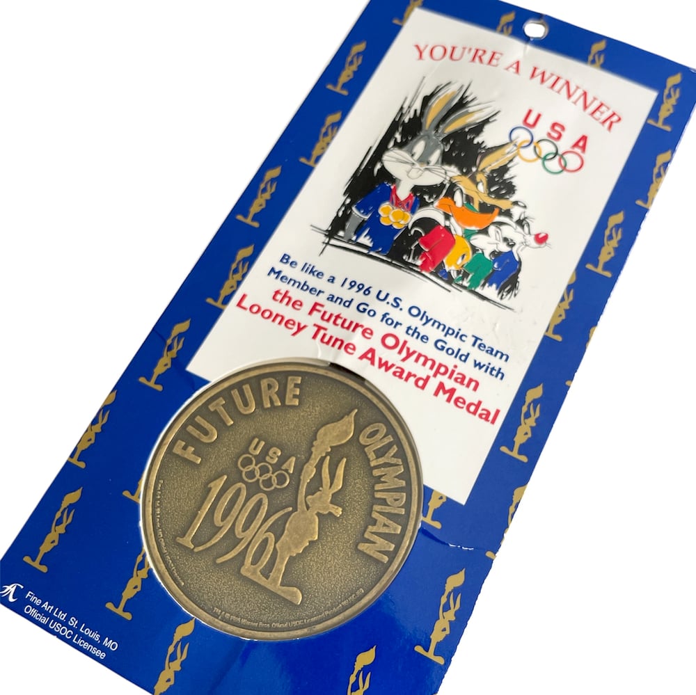 Vintage 1995 Looney Tunes - Award medal USA