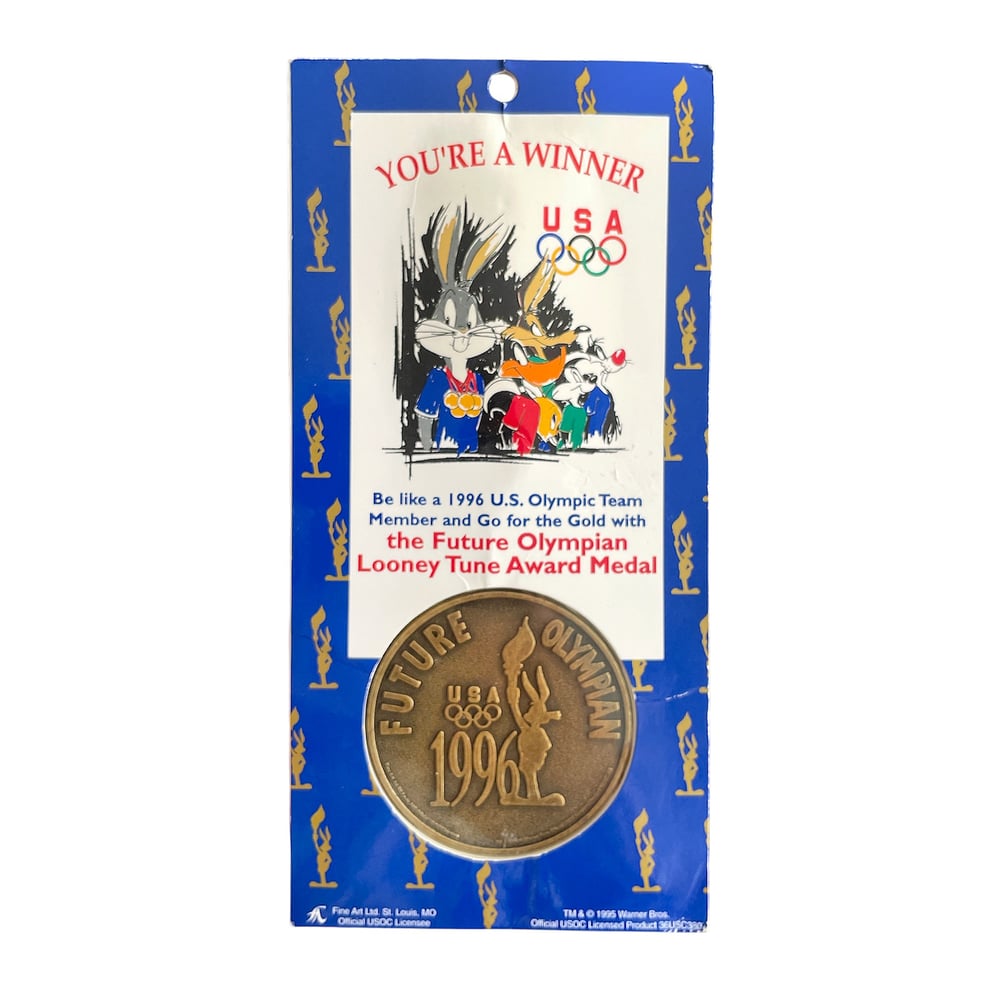 Vintage 1995 Looney Tunes - Award medal USA