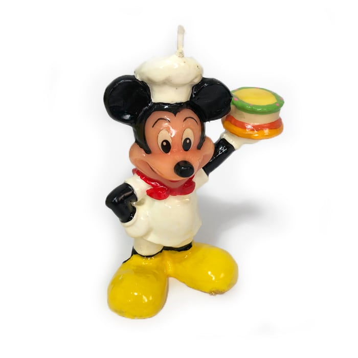 Vintage 80's Mickey - Big candle