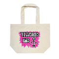 MÁGICO X Zombra - Shopping bag (Natural/Silver/Neon Pink)