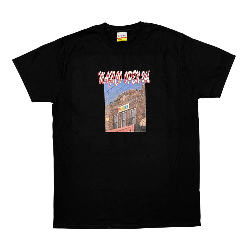 MÁGICO - "Paints Shop" T-shirt (Black)