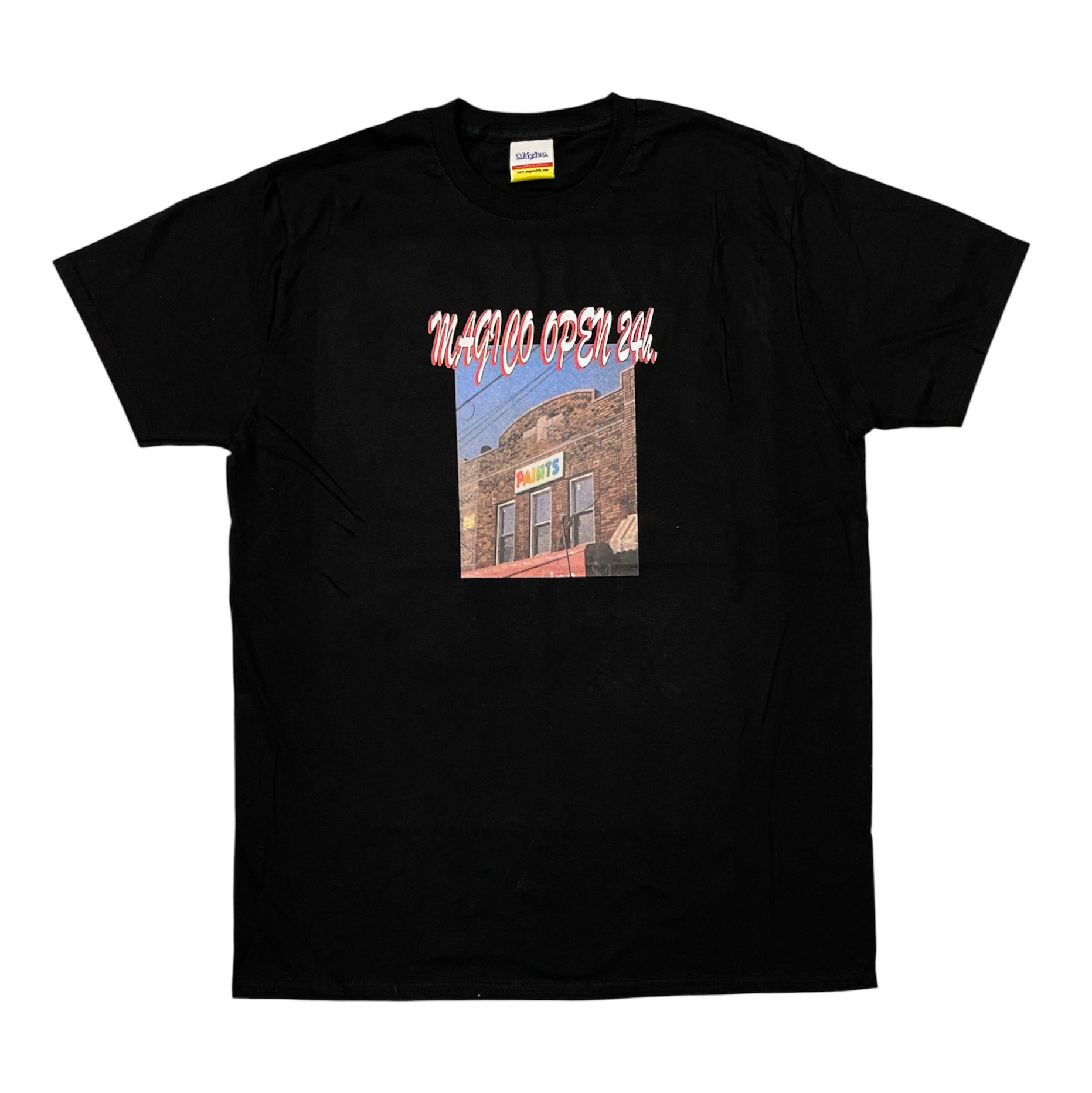 MÁGICO - "Paints Shop" T-shirt (Black)