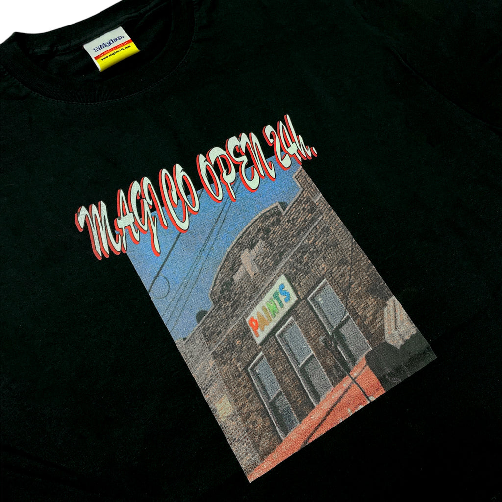 MÁGICO - "Paints Shop" T-shirt (Black)
