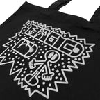 MÁGICO X Zombra - Shopping bag (Black/Silver)