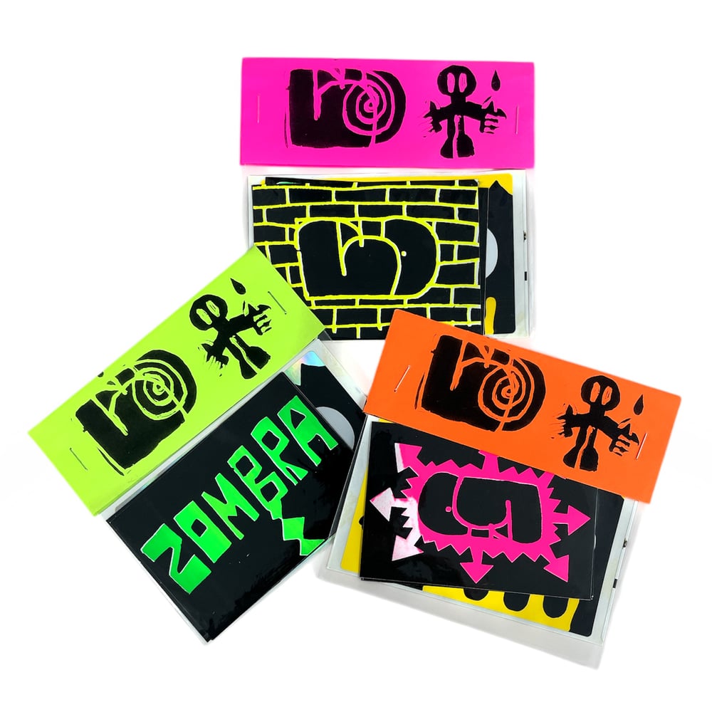 Zombra - Eggshell Sticker pack