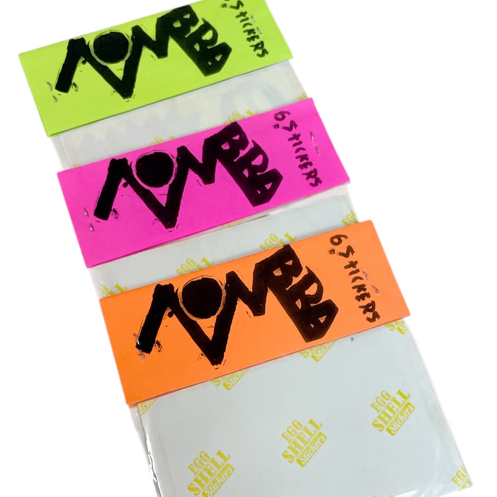 Zombra - Eggshell Sticker pack