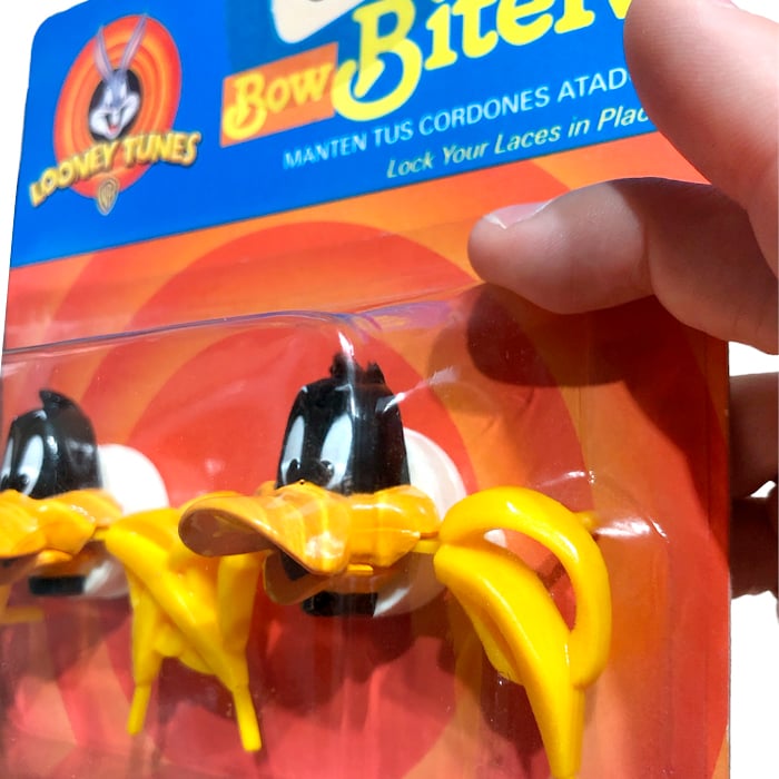 Vintage 1996 Bow Biters Looney tunes (Daffy duck)
