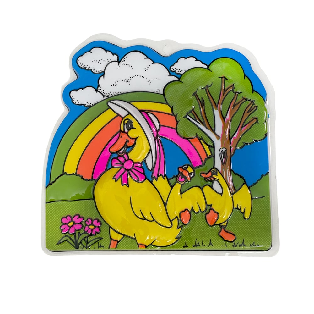 Vintage 90's Molded Plastic 3D Wall art.