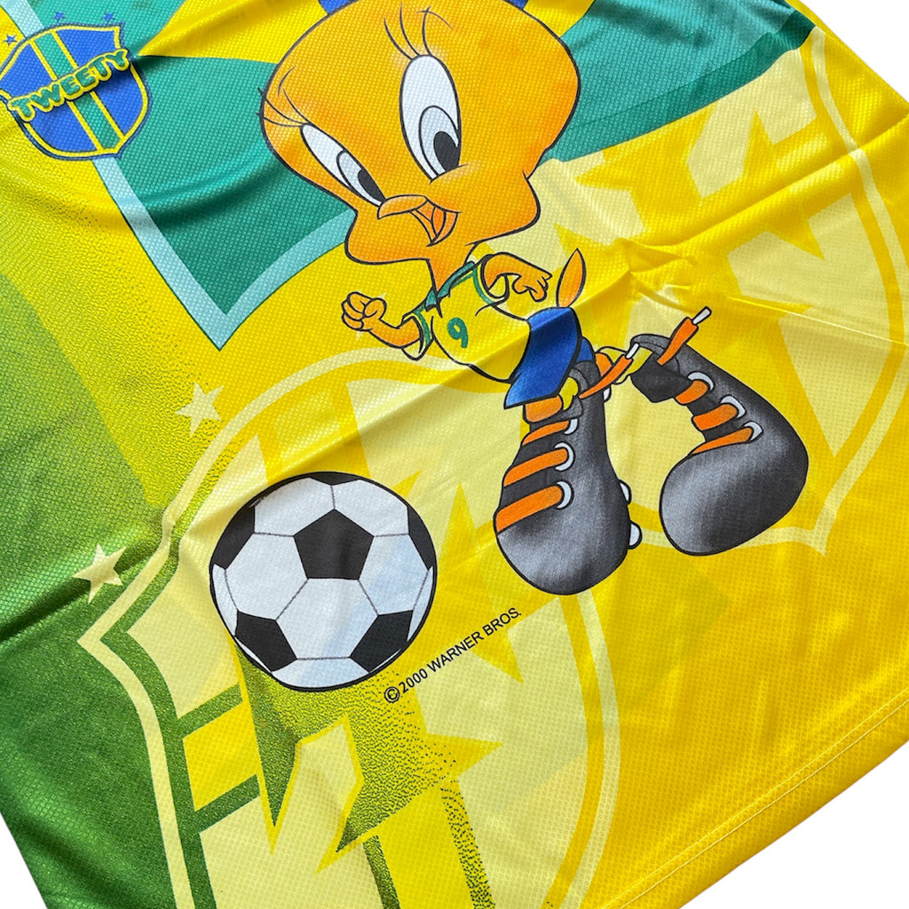 Vintage 2000 Tweety x Brazil Football shirt