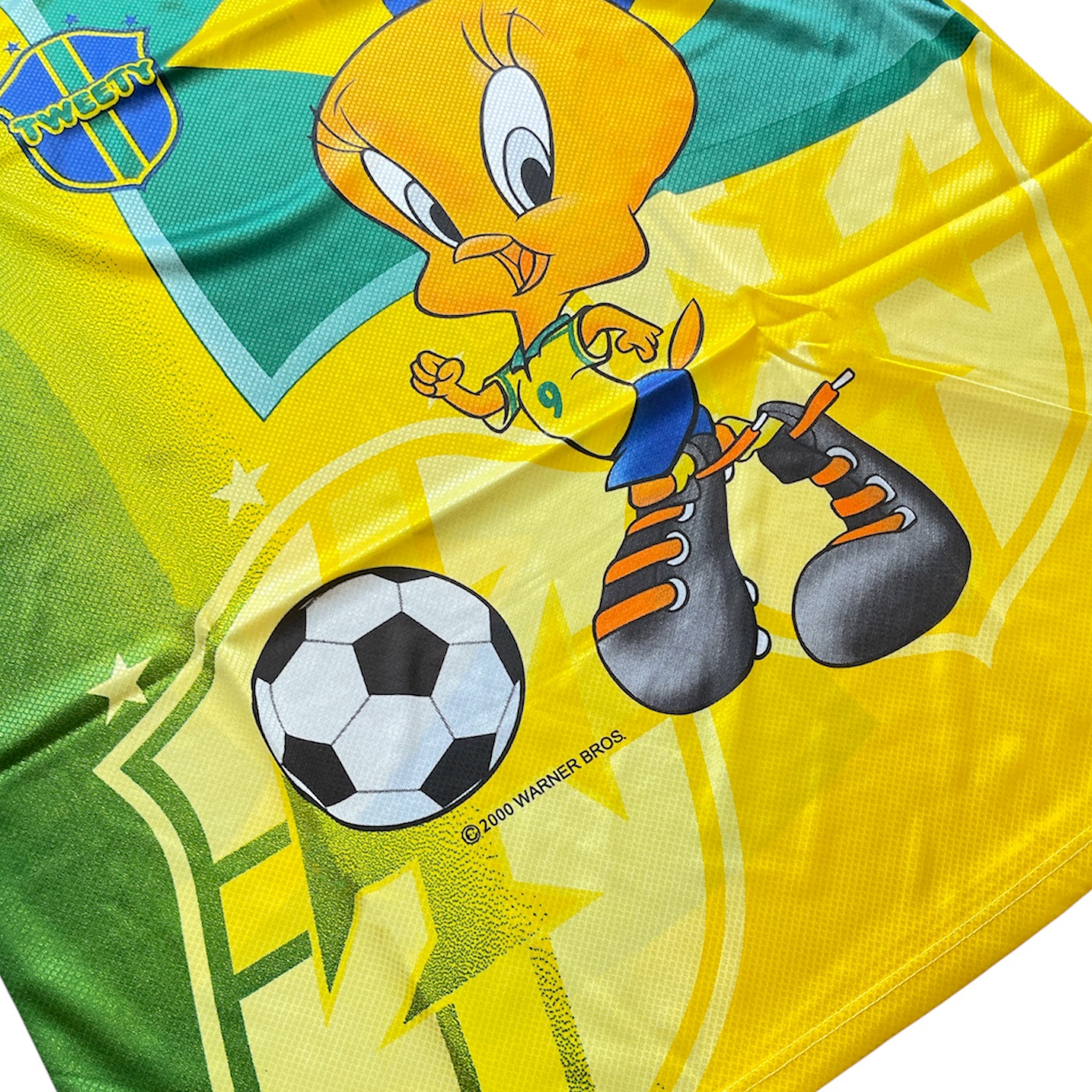 Vintage 2000 Tweety x Brazil Football shirt