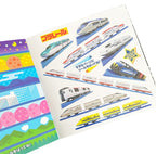 Japan plarail trains - Sticker Book