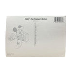Vintage Mickey "Painting the town" USA postcard
