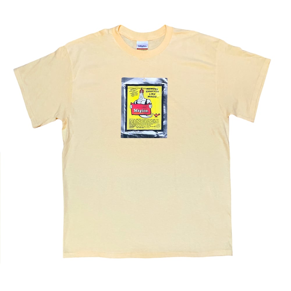 MÁGICO - "Remove" Tee (Light yellow)