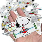 Vintage 1992 "Snoopy" Barcelona Olympic games - Sticker pack