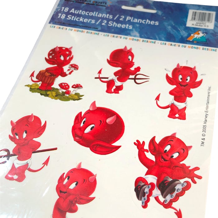 Vintage 2005 Hot Stuff Stickers
