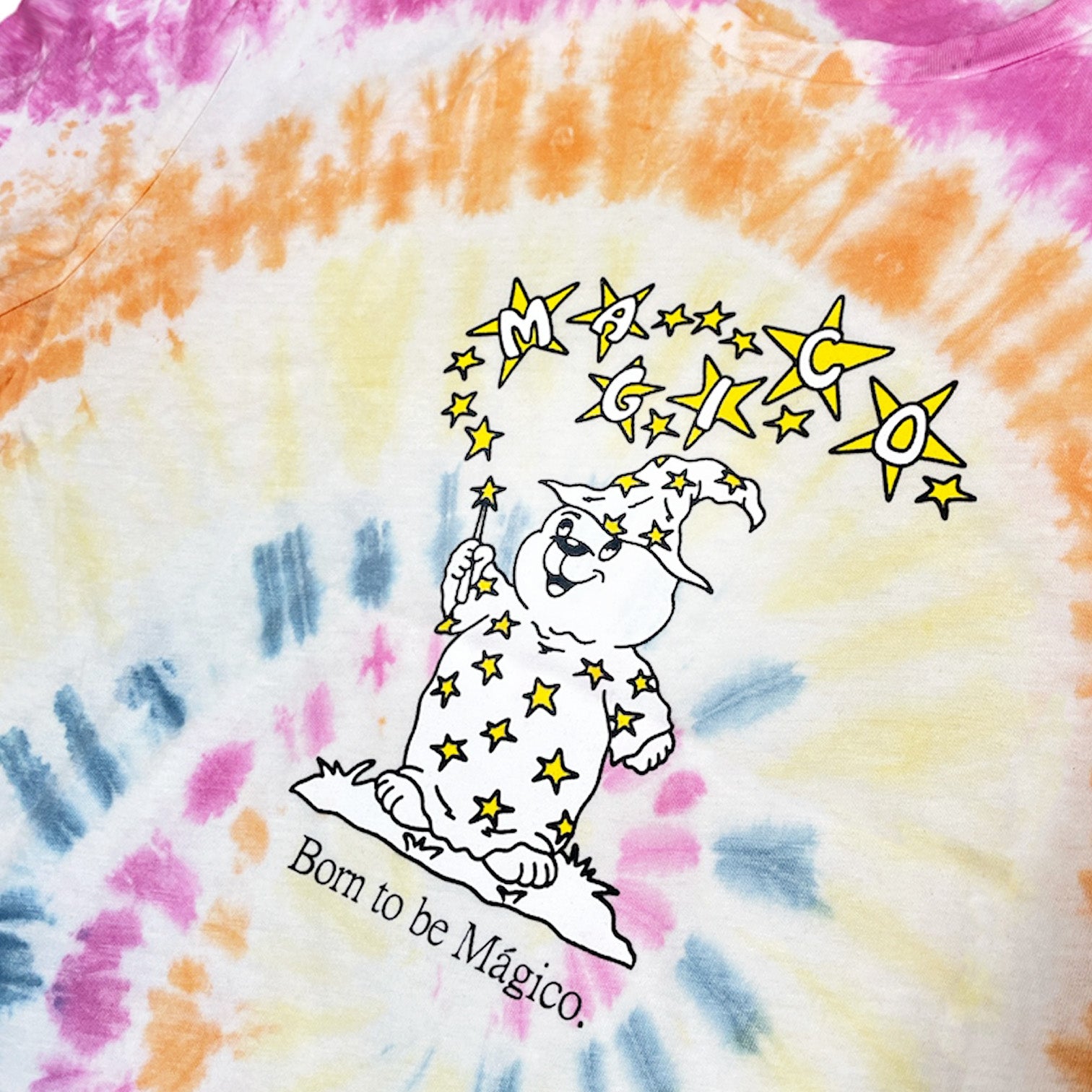 MÁGICO - "Born to Be" Tie-Dye Tee