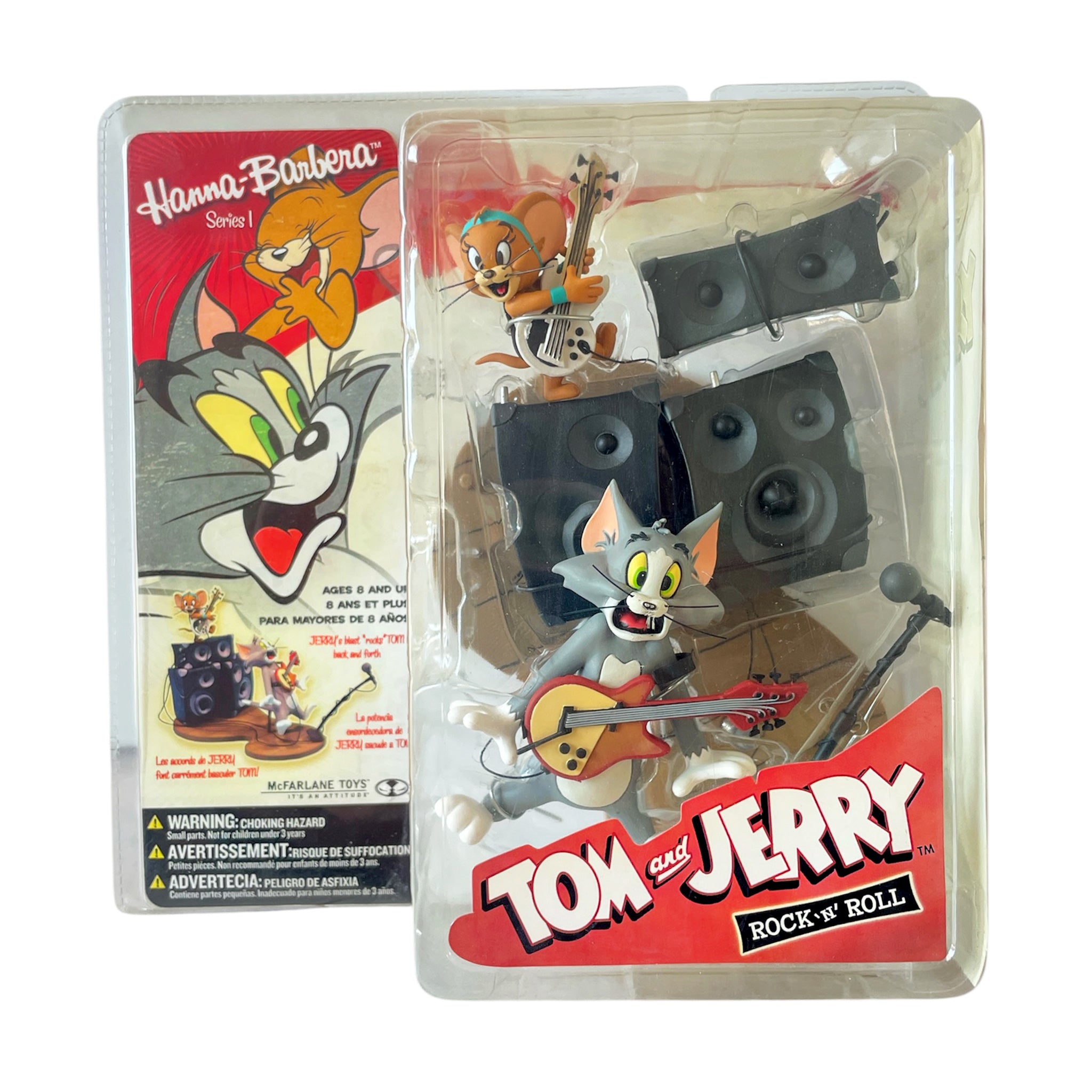 Tom & Jerry - "Rock & Roll" Hanna-Barbera Action Figure 2006